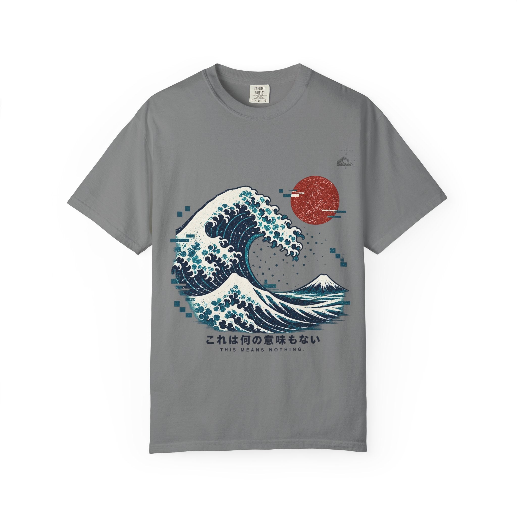 Retro Digital Wave T-Shirt | Soft Error Voxel Series