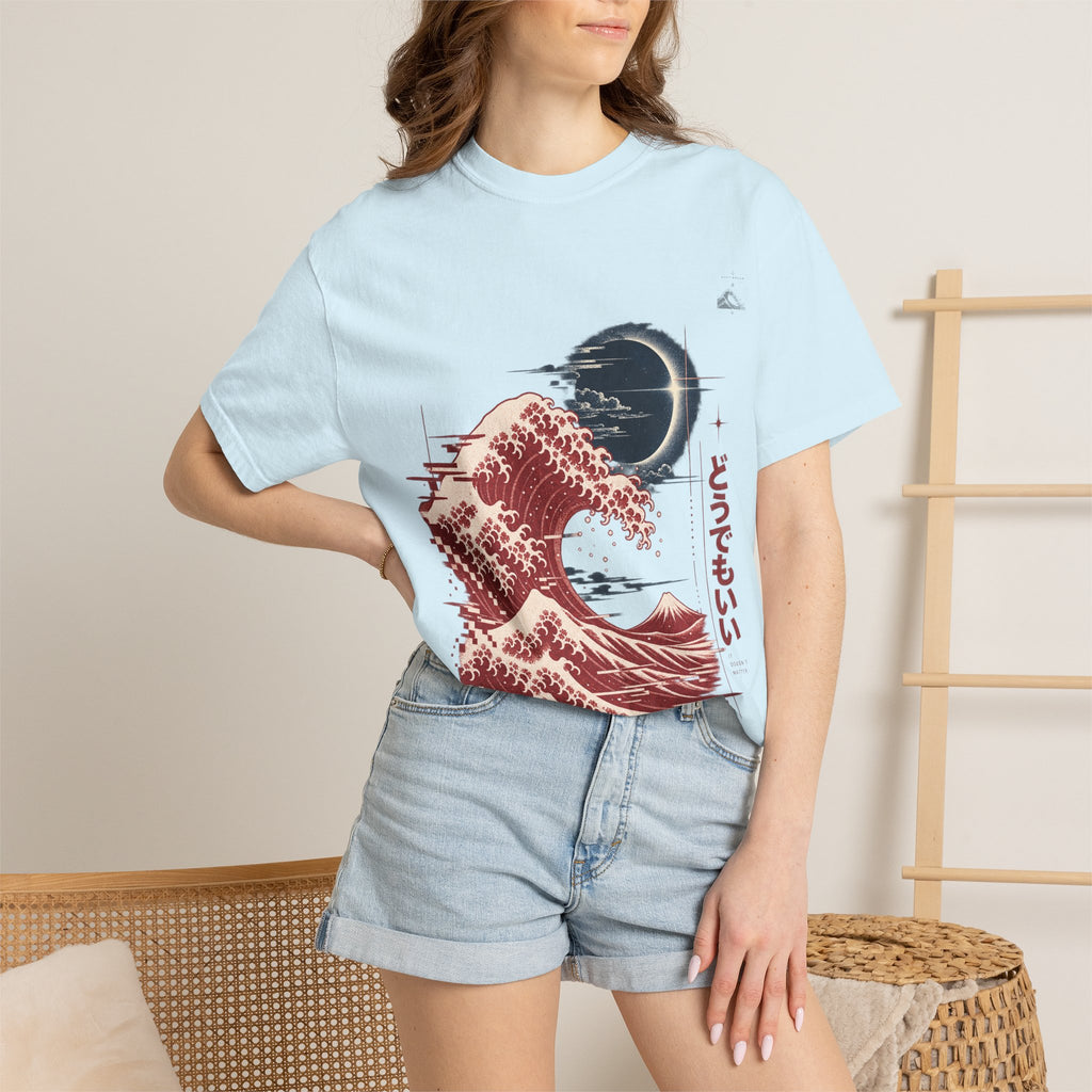 Crimson Eclipse T-Shirt | Soft Error Voxel Series