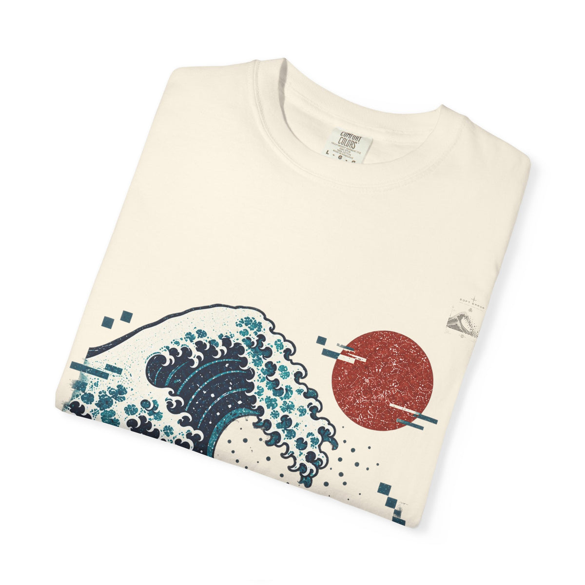 Retro Digital Wave T-Shirt | Soft Error Voxel Series
