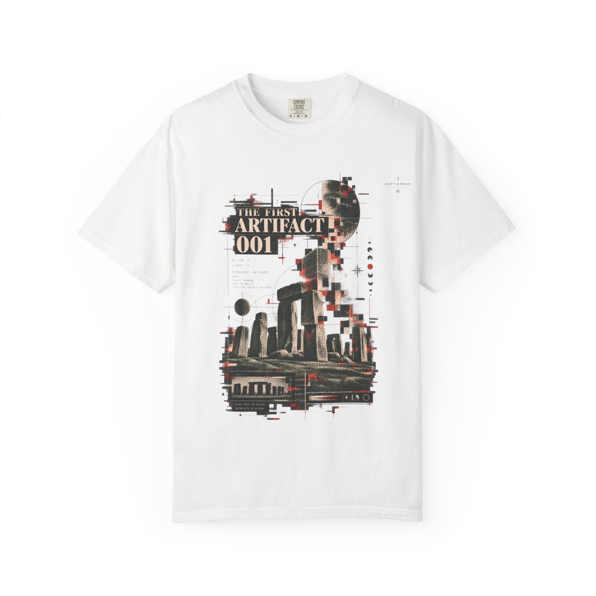 The First Artifact T-Shirt | Soft Error Artifact Series