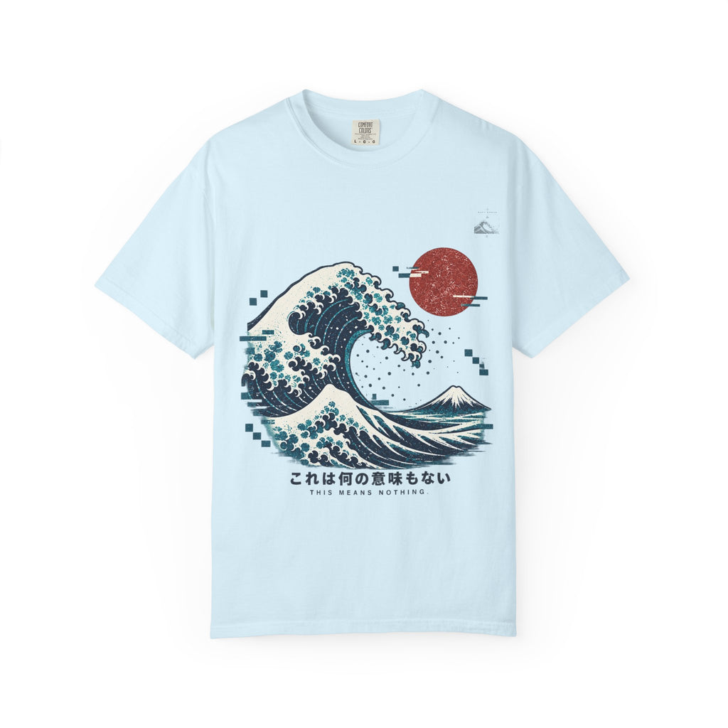Retro Digital Wave T-Shirt | Soft Error Voxel Series