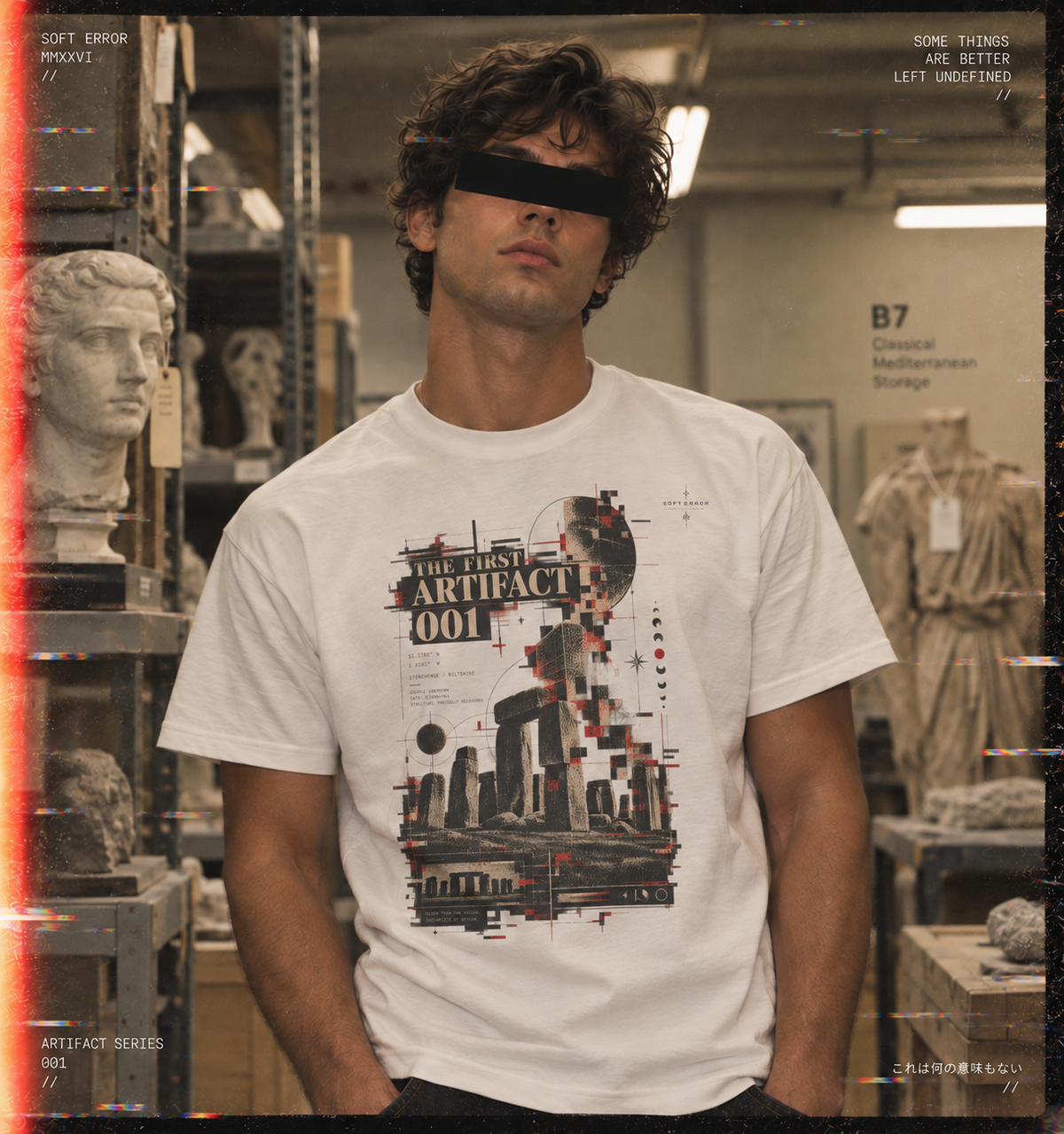 The First Artifact T-Shirt | Soft Error Artifact Series