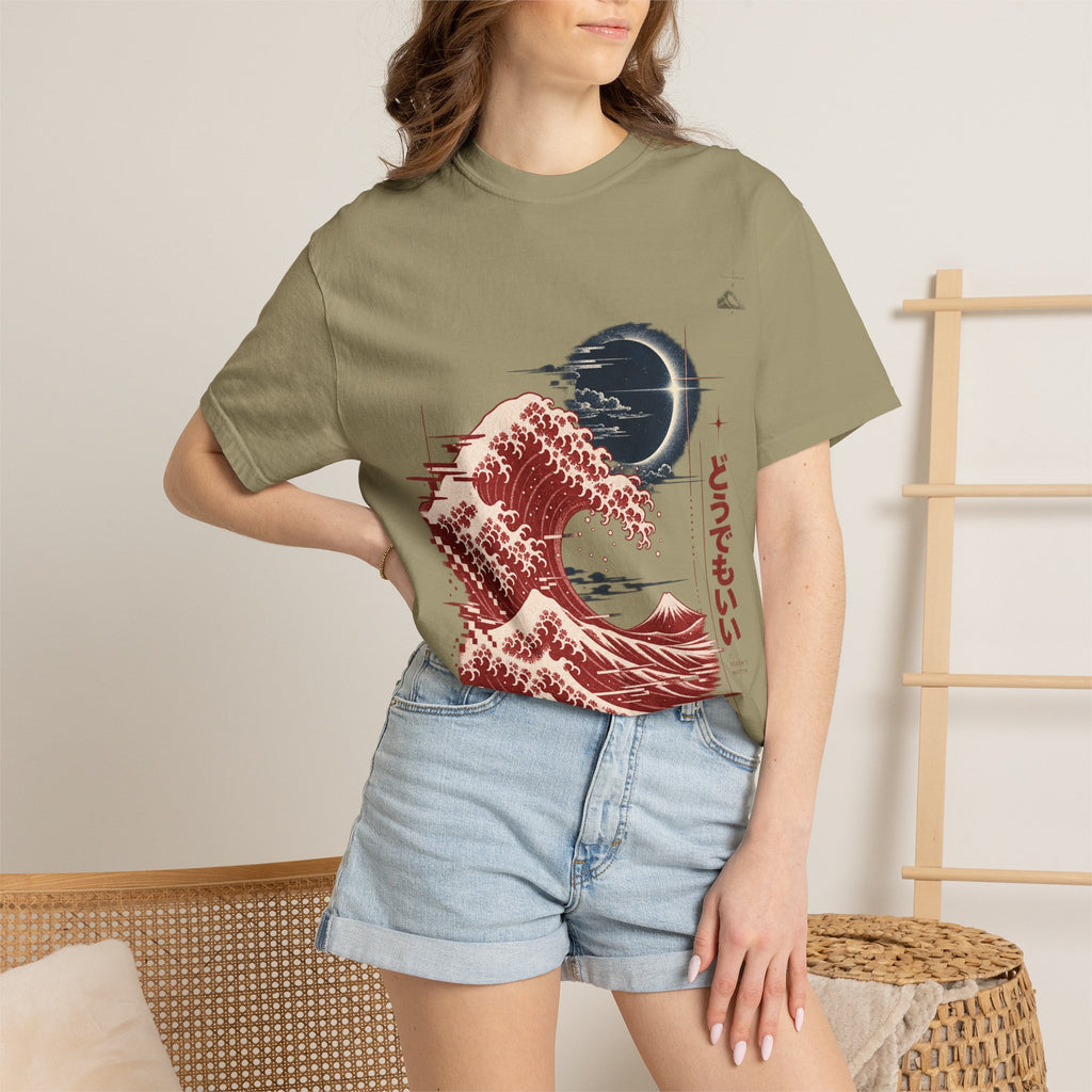 Crimson Eclipse T-Shirt | Soft Error Voxel Series