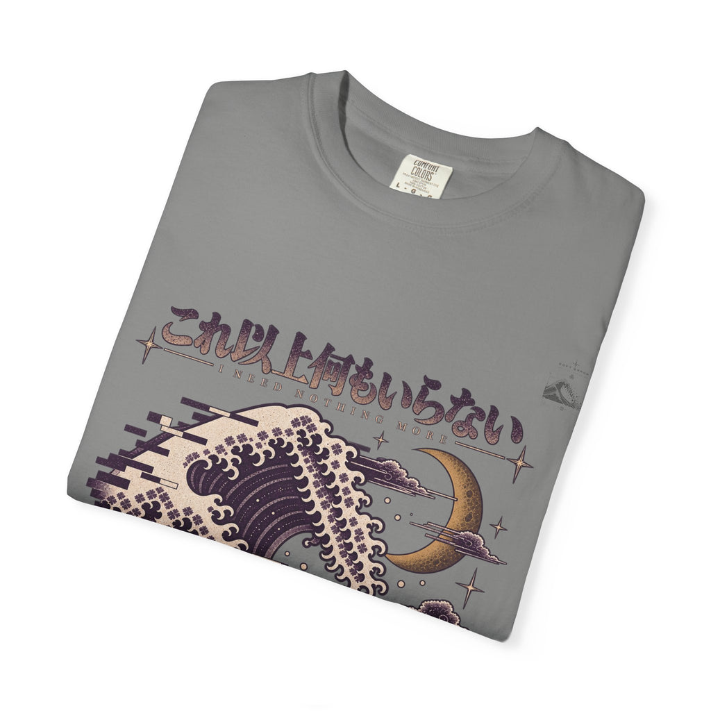 Violet Moon Pixel Tide T-Shirt | Soft Error Voxel Series
