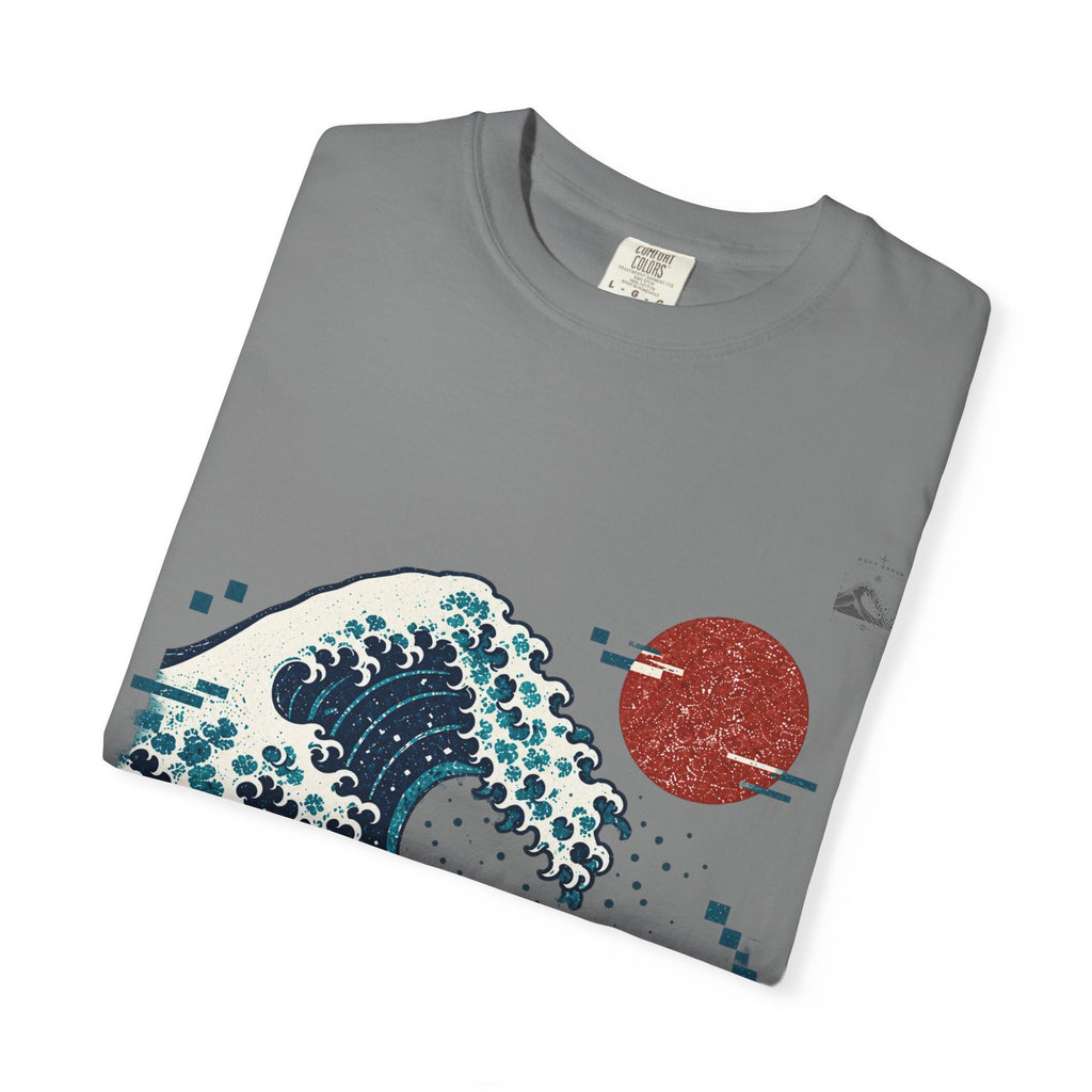 Retro Digital Wave T-Shirt | Soft Error Voxel Series